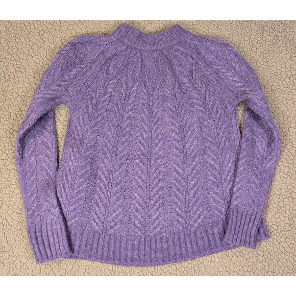 Tuckernuck Purple Turtleneck Sweater - Picture 6 of 12